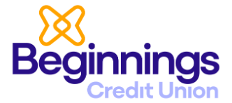 Beginnings CU logo